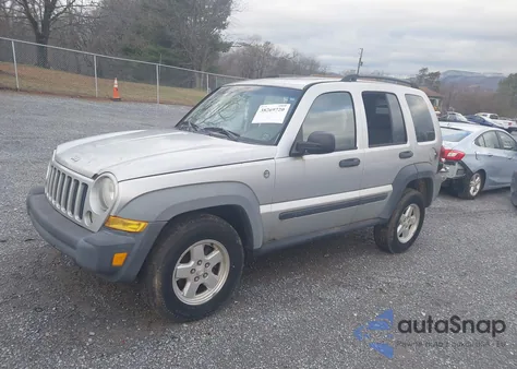 2006 Jeep Liberty Sport from USA, damaged, VIN 1J4GL48K66W230712